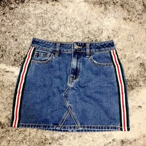 PacSun denim skirt